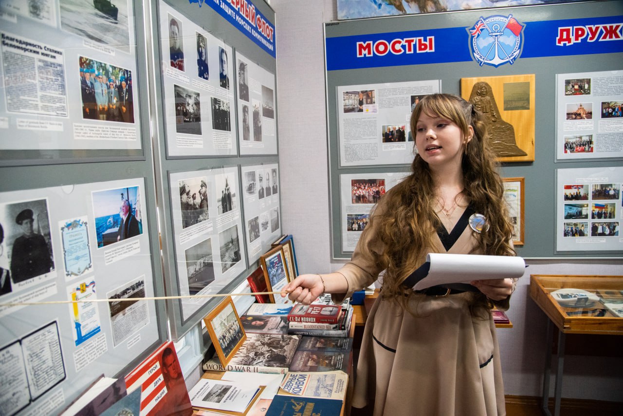 Школьному музею истории Полярных конвоев исполняется 20 лет